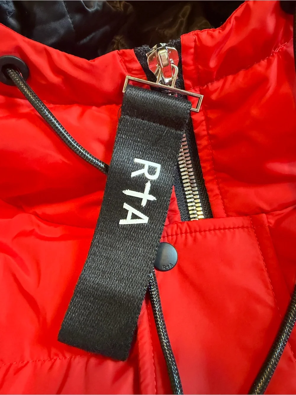 RTA Road To Awe Men’s Puffer Jacket Red Size XL Snow Coat MSRP $450